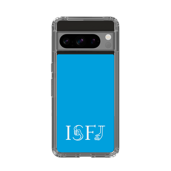 Slim Protection Case［ Original - ISFJ Defender - Alphabet - Blue ］