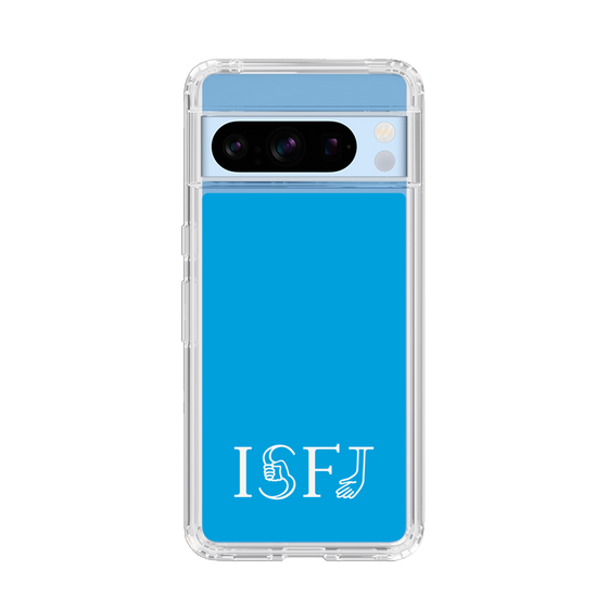 Slim Protection Case［ Original - ISFJ Defender - Alphabet - Blue ］