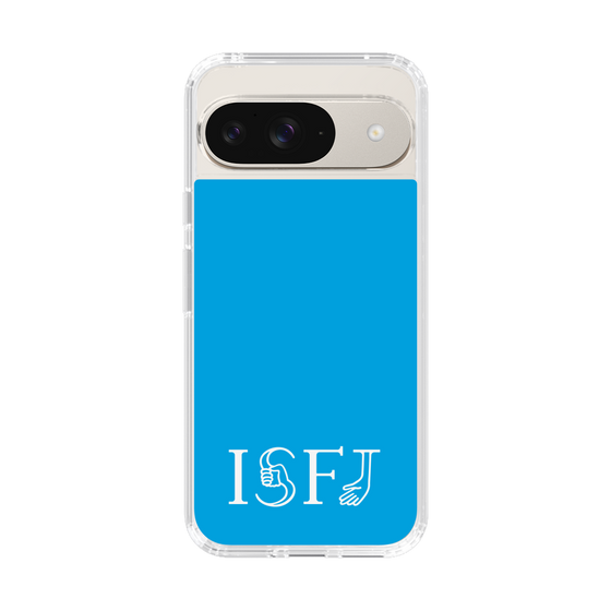 Slim Protection Case［ Original - ISFJ Defender - Alphabet - Blue ］