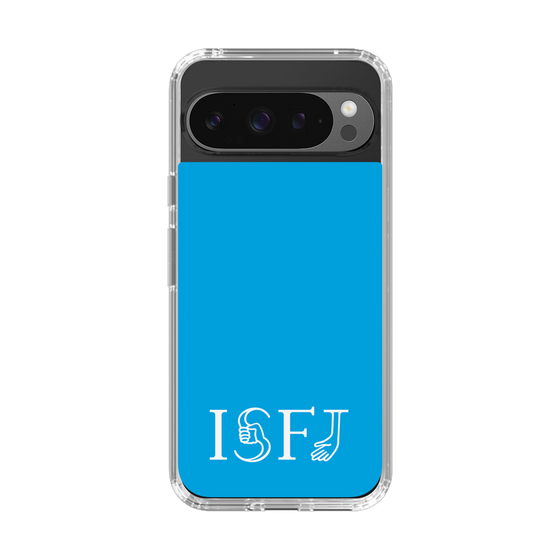 Slim Protection Case［ Original - ISFJ Defender - Alphabet - Blue ］