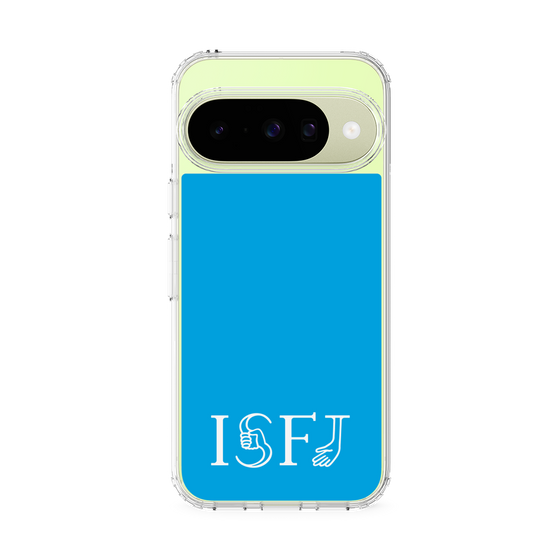 Slim Protection Case［ Original - ISFJ Defender - Alphabet - Blue ］
