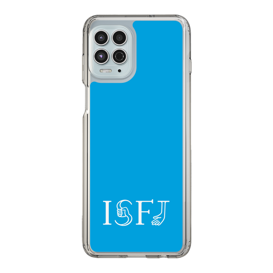 Slim Protection Case［ オリジナル - ISFJ 擁護者 - アルファベット - Blue ］