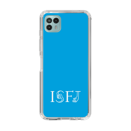 Slim Protection Case［ Original - ISFJ Defender - Alphabet - Blue ］