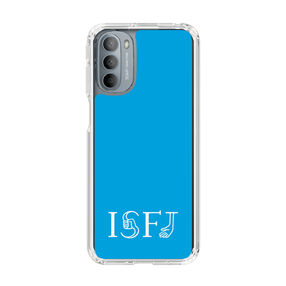Slim Protection Case［ Original - ISFJ Defender - Alphabet - Blue ］