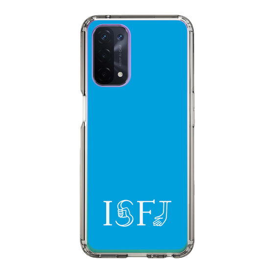 Slim Protection Case［ オリジナル - ISFJ 擁護者 - アルファベット - Blue ］
