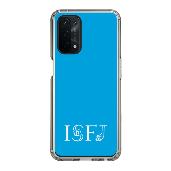 Slim Protection Case［ オリジナル - ISFJ 擁護者 - アルファベット - Blue ］