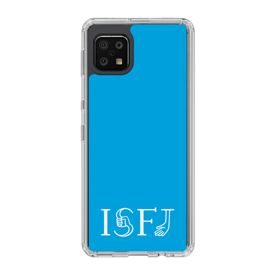 Slim Protection Case［ オリジナル - ISFJ 擁護者 - アルファベット - Blue ］