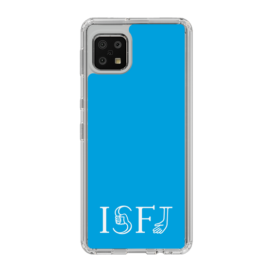Slim Protection Case［ オリジナル - ISFJ 擁護者 - アルファベット - Blue ］
