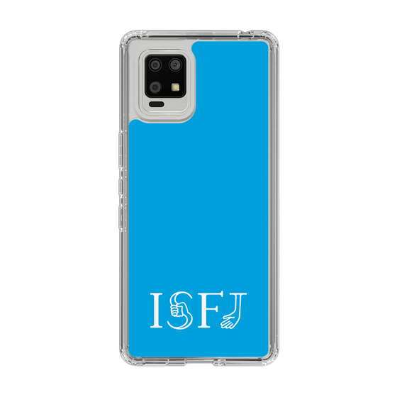 Slim Protection Case［ Original - ISFJ Defender - Alphabet - Blue ］