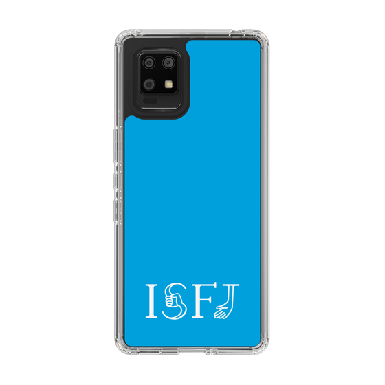 Slim Protection Case［ Original - ISFJ Defender - Alphabet - Blue ］