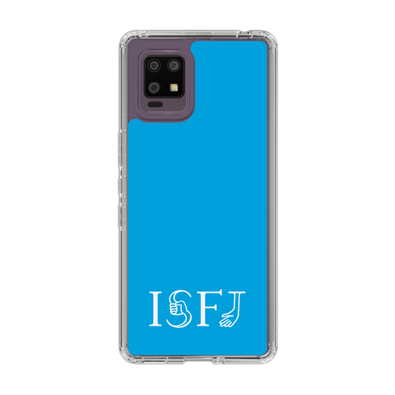 Slim Protection Case［ Original - ISFJ Defender - Alphabet - Blue ］