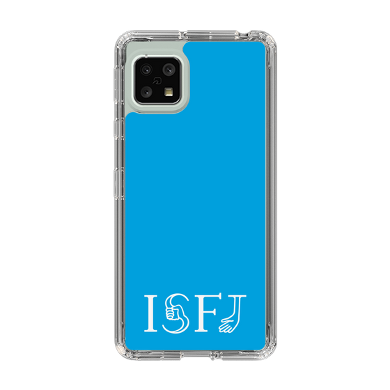 Slim Protection Case［ オリジナル - ISFJ 擁護者 - アルファベット - Blue ］
