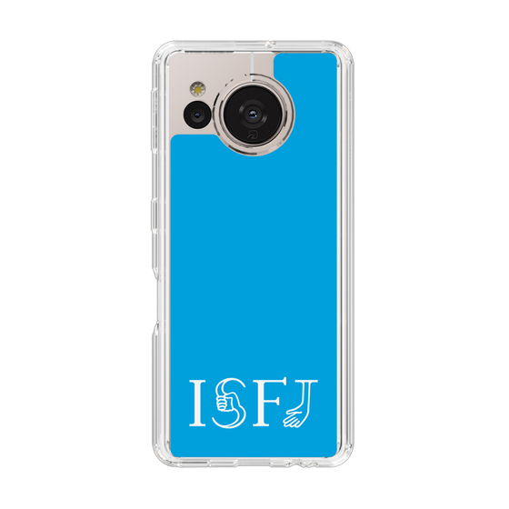 Slim Protection Case［ Original - ISFJ Defender - Alphabet - Blue ］