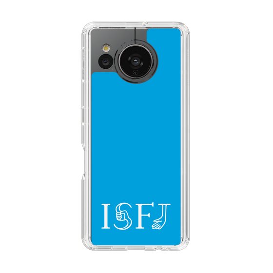 Slim Protection Case［ Original - ISFJ Defender - Alphabet - Blue ］