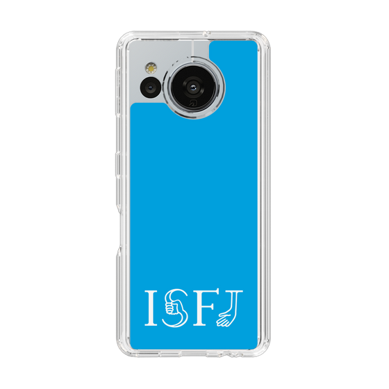 Slim Protection Case［ Original - ISFJ Defender - Alphabet - Blue ］