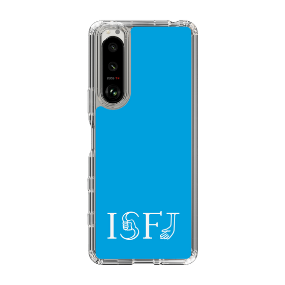 Slim Protection Case［ オリジナル - ISFJ 擁護者 - アルファベット - Blue ］