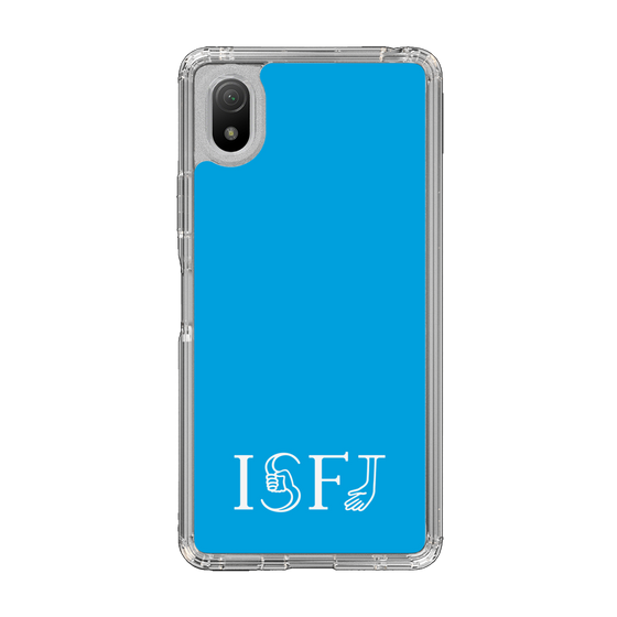 Slim Protection Case［ オリジナル - ISFJ 擁護者 - アルファベット - Blue ］
