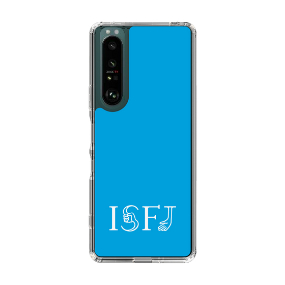 Slim Protection Case［ オリジナル - ISFJ 擁護者 - アルファベット - Blue ］