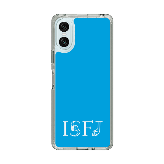Slim Protection Case［ Original - ISFJ Defender - Alphabet - Blue ］