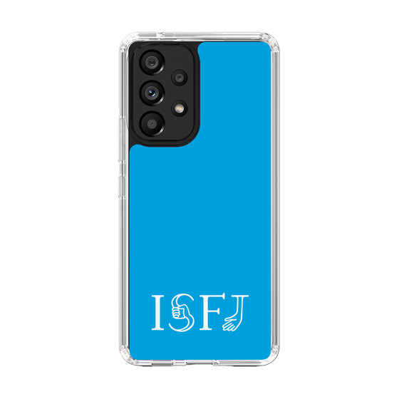 Slim Protection Case［ Original - ISFJ Defender - Alphabet - Blue ］