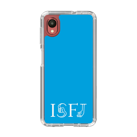 Slim Protection Case［ Original - ISFJ Defender - Alphabet - Blue ］