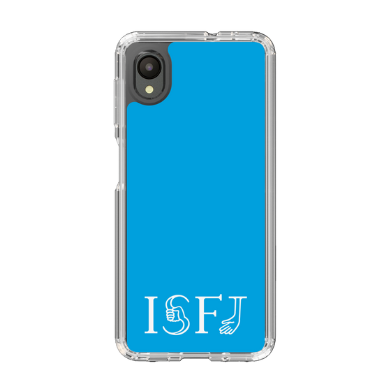 Slim Protection Case［ Original - ISFJ Defender - Alphabet - Blue ］