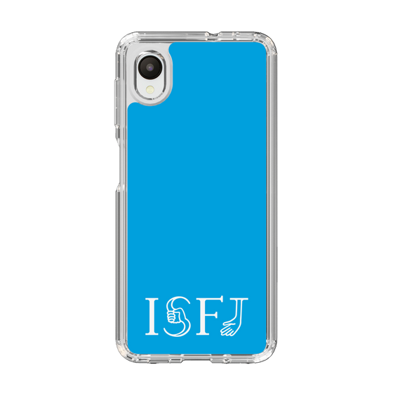 Slim Protection Case［ Original - ISFJ Defender - Alphabet - Blue ］