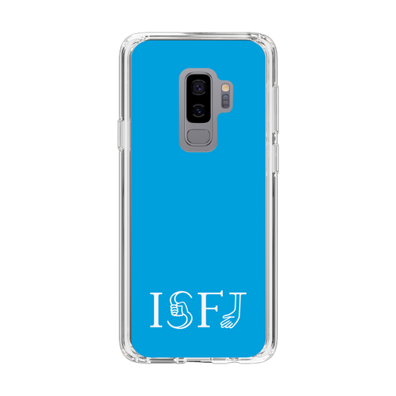 Slim Protection Case［ Original - ISFJ Defender - Alphabet - Blue ］
