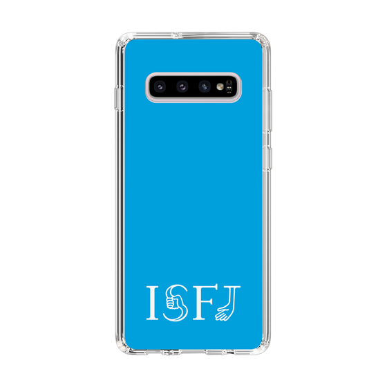 Slim Protection Case［ Original - ISFJ Defender - Alphabet - Blue ］