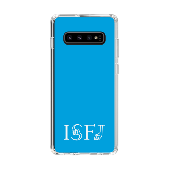 Slim Protection Case［ Original - ISFJ Defender - Alphabet - Blue ］