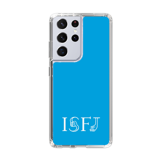 Slim Protection Case［ Original - ISFJ Defender - Alphabet - Blue ］