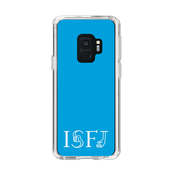Slim Protection Case［ Original - ISFJ Defender - Alphabet - Blue ］