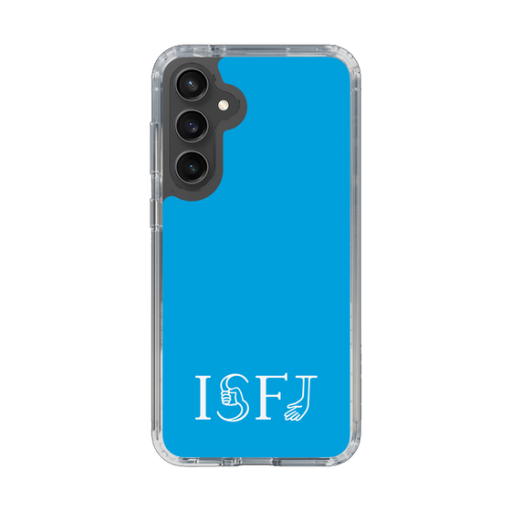 Slim Protection Case［ Original - ISFJ Defender - Alphabet - Blue ］