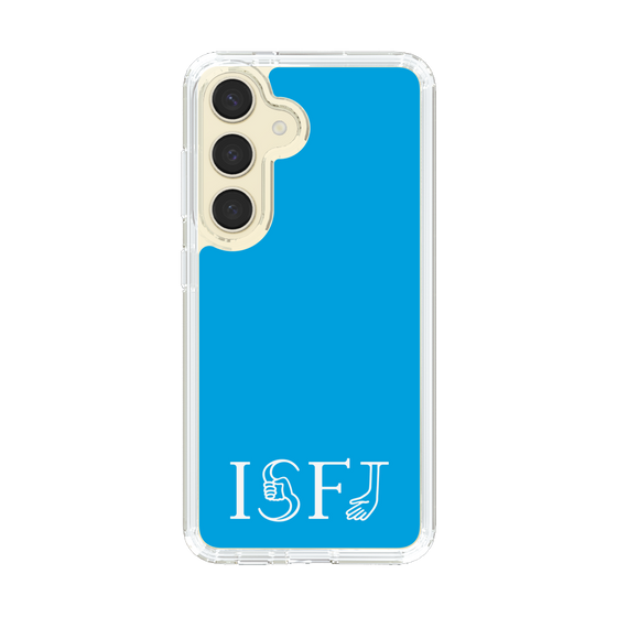 Slim Protection Case［ Original - ISFJ Defender - Alphabet - Blue ］