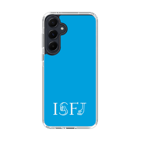 Slim Protection Case［ オリジナル - ISFJ 擁護者 - アルファベット - Blue ］