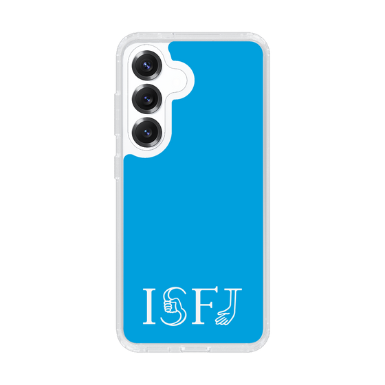 Slim Protection Case［ Original - ISFJ Defender - Alphabet - Blue ］