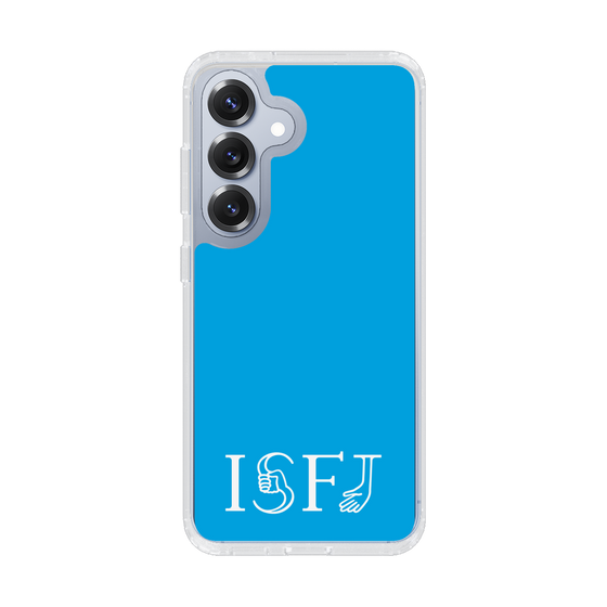 Slim Protection Case［ Original - ISFJ Defender - Alphabet - Blue ］