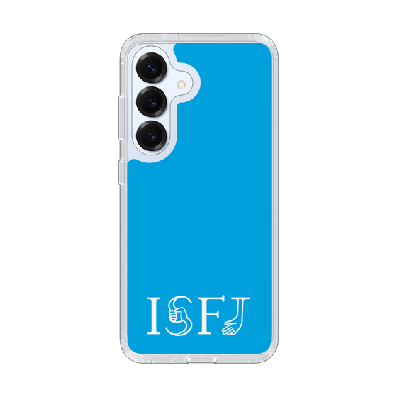 Slim Protection Case［ Original - ISFJ Defender - Alphabet - Blue ］