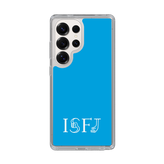 Slim Protection Case［ Original - ISFJ Defender - Alphabet - Blue ］