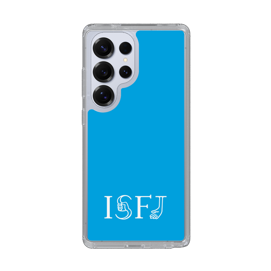 Slim Protection Case［ Original - ISFJ Defender - Alphabet - Blue ］