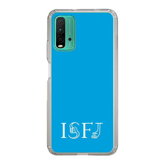 Slim Protection Case［ オリジナル - ISFJ 擁護者 - アルファベット - Blue ］