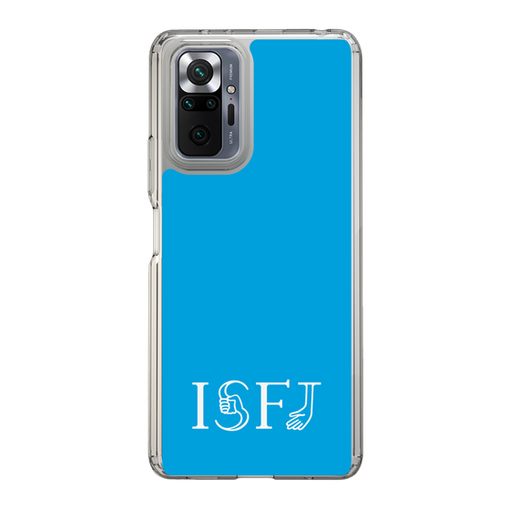 Slim Protection Case［ オリジナル - ISFJ 擁護者 - アルファベット - Blue ］
