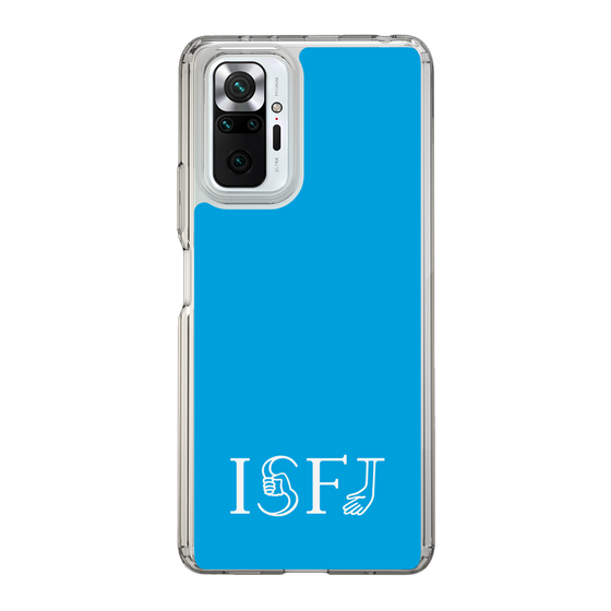 Slim Protection Case［ オリジナル - ISFJ 擁護者 - アルファベット - Blue ］