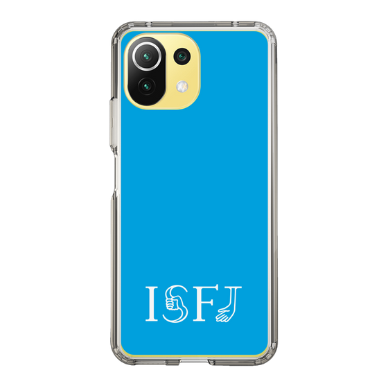 Slim Protection Case［ オリジナル - ISFJ 擁護者 - アルファベット - Blue ］