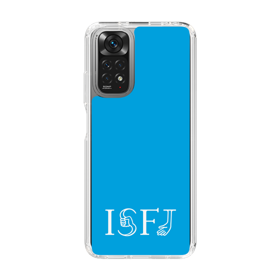 Slim Protection Case［ Original - ISFJ Defender - Alphabet - Blue ］