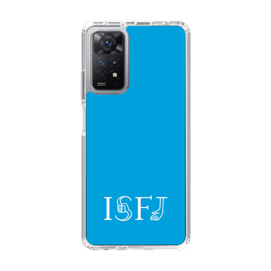 Slim Protection Case［ Original - ISFJ Defender - Alphabet - Blue ］