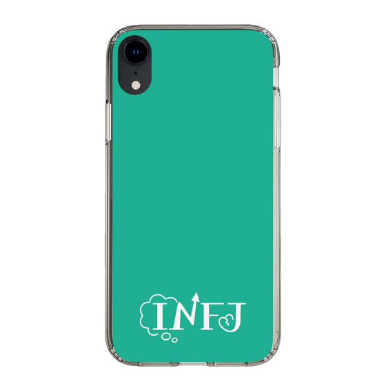 Slim Protection Case［ Original - INFJ Advocate - Alphabet - Green ］