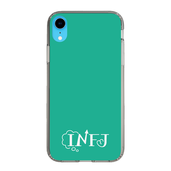 Slim Protection Case［ Original - INFJ Advocate - Alphabet - Green ］