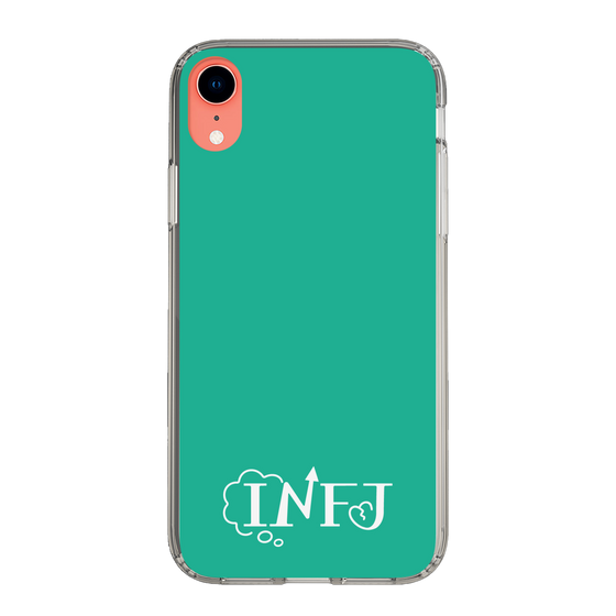 Slim Protection Case［ Original - INFJ Advocate - Alphabet - Green ］