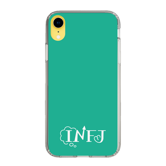 Slim Protection Case［ Original - INFJ Advocate - Alphabet - Green ］